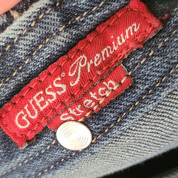 Guess Premium Blue Jeans with Stretch, Size 30 - Picture 3 of 8